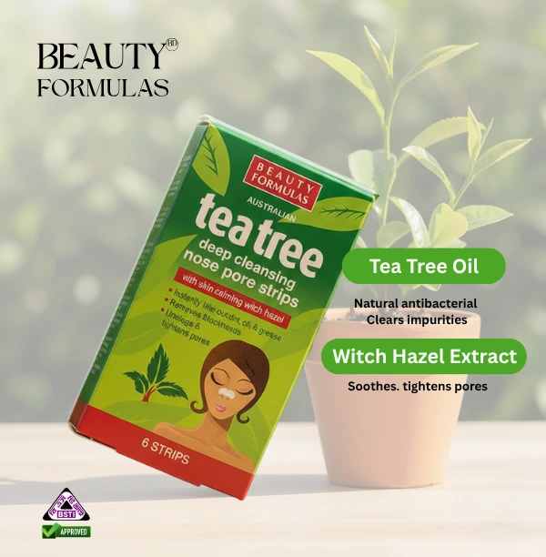 TEA TREE NOSE PORE STRIPS 6'S - Image 2