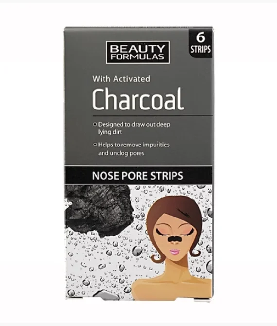 CHARCOAL NOSE PORE STRIPS 6’S