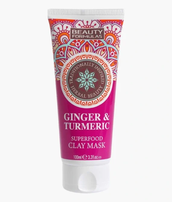 GINGER & TURMERIC CLAY MASK 100ML