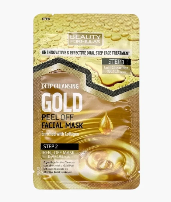 GOLD DUAL STEP FACIAL MASK 3G + 10G