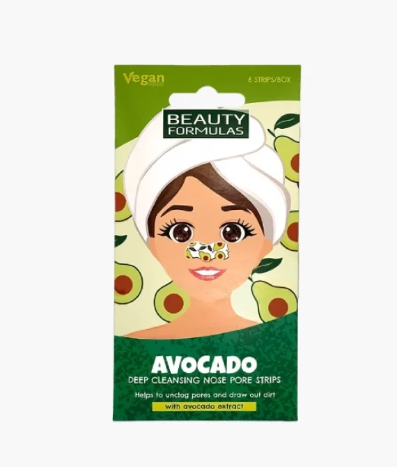 NOSE PORE STRIPS AVOCADO 6’S